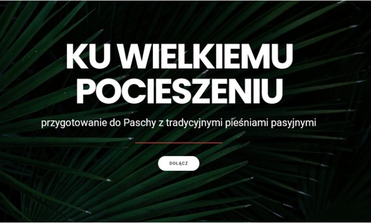 Przygotowanie do Paschy z tradycyjnymi pieśniami pasyjnymi